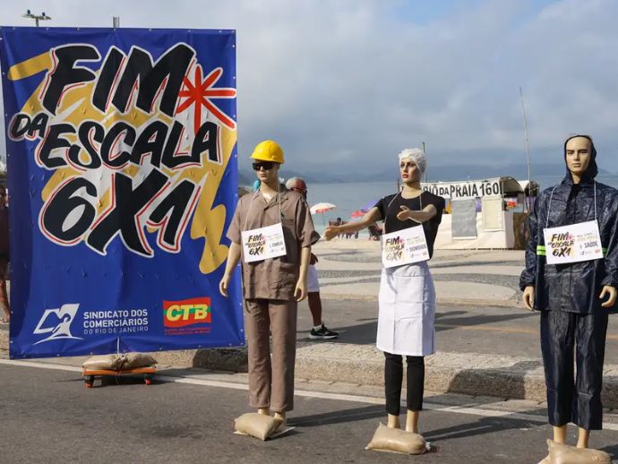Governo lan&ccedil;a campanha nacional pelo fim da escala de trabalho 6x1