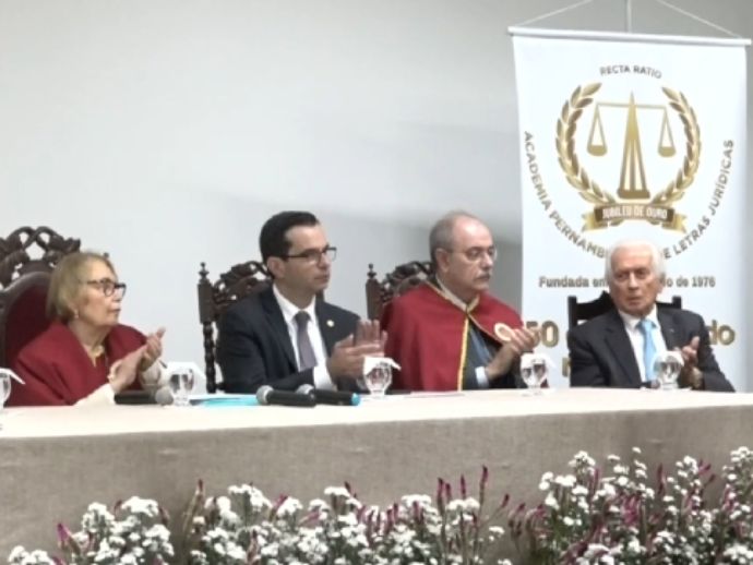 Academia Pernambucana de Letras Jur&iacute;dicas comemora 50 anos de funda&ccedil;&atilde;o