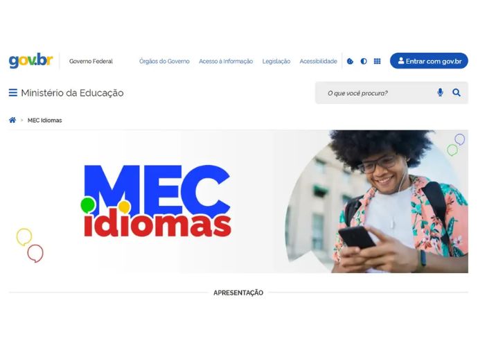 MEC Idiomas: nova plataforma oferta ingl&ecirc;s e espanhol gratuitamente 