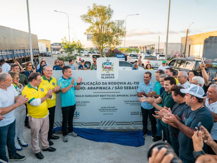 Infraestrutura no Agreste: Inaugura&ccedil;&atilde;o de trecho duplicado da AL-110 melhora tr&aacute;fego na regi&atilde;o
