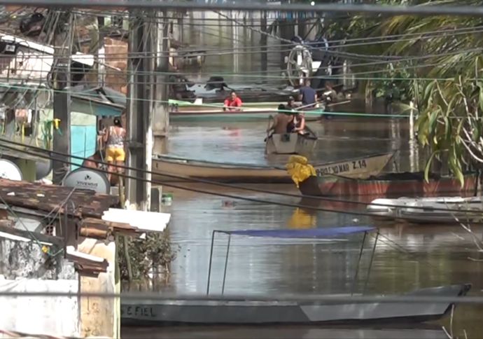 Em Goiana, 481 pessoas est&atilde;o desabrigadas devido &agrave;s fortes chuvas 