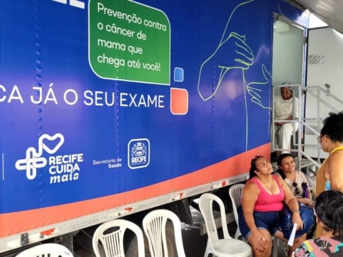 Mam&oacute;grafo M&oacute;vel oferta 1.920 vagas gratuitas para exames em julho no Recife