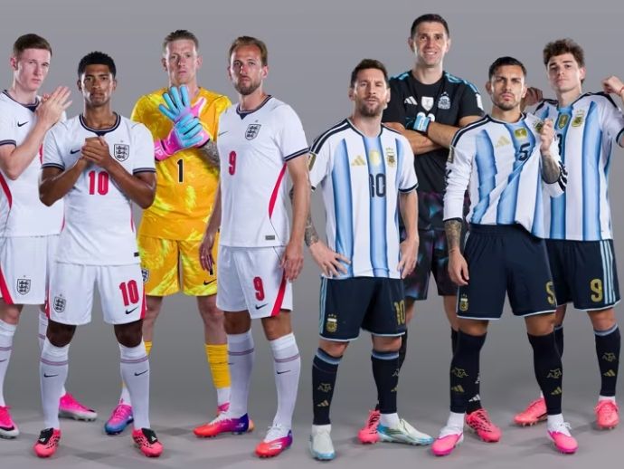 Inglaterra e Argentina decidem nesta quarta-feira (15) vaga na final da Copa