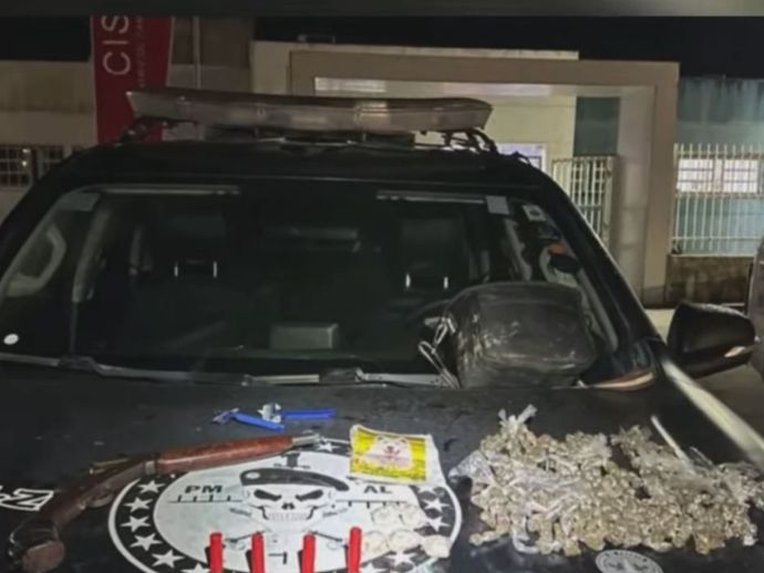 Suspeito de tr&aacute;fico morre em confronto com a Pol&iacute;cia Militar em Porto Calvo