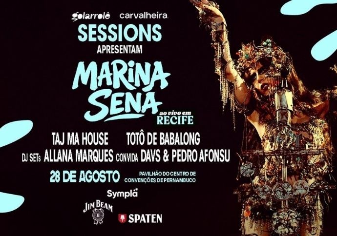 Marina Sena traz terceira fase da turnê ‘Coisas Naturais’ para Recife