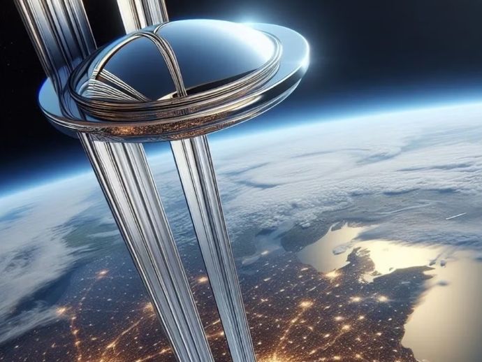Elevador espacial pode ligar Terra ao espa&ccedil;o com cabo de grafeno. Veja como!