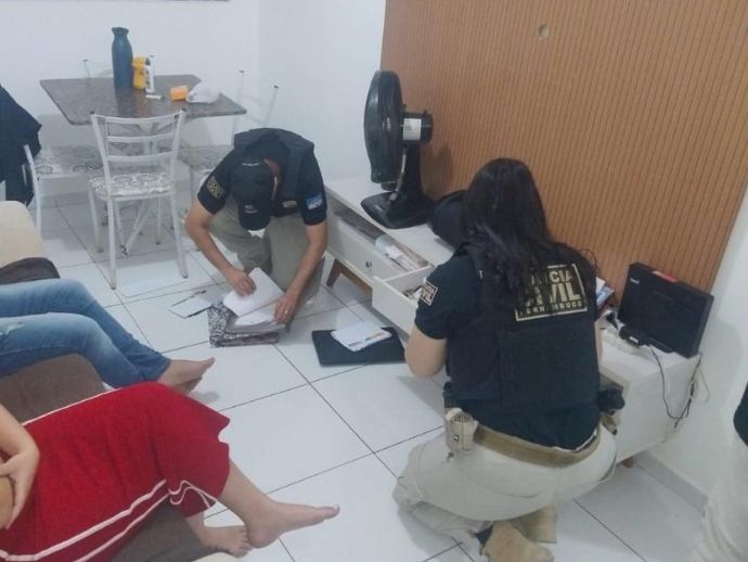 Pol&iacute;cia Civil deflagra opera&ccedil;&atilde;o contra corrup&ccedil;&atilde;o em Ara&ccedil;oiaba