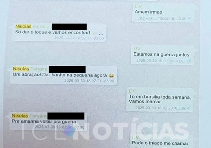 Nikolas Ferreira chama Vorcaro de 'lind&atilde;o' e pede ajuda com min&eacute;rio