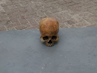 Cr&acirc;nio humano &eacute; encontrado por banhista no mar da Paju&ccedil;ara