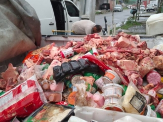 Vigil&acirc;ncia Sanit&aacute;ria apreende mais de 800 kg de alimentos estragados no Vergel