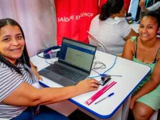 Semdes Itinerante oferece atualiza&ccedil;&atilde;o do Cad&Uacute;nico e servi&ccedil;os sociais em Ipioca