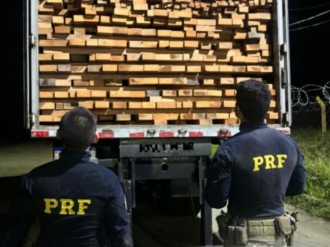 PRF apreende mais de 600 m³ de madeira irregular no Sertão de Pernambuco