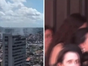Inc&ecirc;ndio atinge apartamento onde estava a apresentadora Ma&iacute;sa Silva, no Recife 