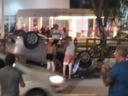 Grave acidente na Avenida Fernandes Lima deixa cinco pessoas feridas