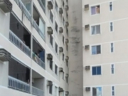 Criança de sete anos cai do sétimo andar e sobrevive