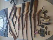 Opera&ccedil;&atilde;o "Ostensividade" apreende nove armas de fogo no sert&atilde;o de Alagoas
