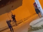 Terror na madrugada: Bandidos encapuzados atiram em rua de Macei&oacute;