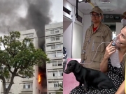 Inc&ecirc;ndio atinge quarto andar de apartamento em Boa Viagem