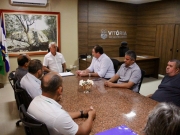 Presidente estadual do PSDB visita vice-prefeito e pr&eacute; candidatos em Vit&oacute;ria de Santo Ant&atilde;o