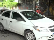 Homem é morto a tiros dentro de carro por aplicativo no bairro de Coqueiral