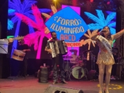 Projeto beneficente Forr&oacute; Iluminado, ter&aacute; Santanna, o Cantador, Alcymar Monteiro e Cezzinha 