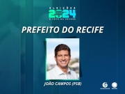 Jo&atilde;o Campos &eacute; reeleito prefeito no Recife em 1&ordm; turno