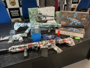 Polícia apreende mais de 3 mil armas de gel em lojas no centro do Recife