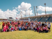 Projeto "Lugar de Mulher &eacute; no Rei Pel&eacute;" celebra o Dia da Mulher com atividades esportivas