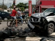 Motociclista morre após colisão com caminhonete no Cordeiro, no Recife