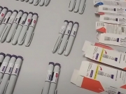 Receita Federal apreendeu 389 canetas de Monjauro no Aeroporto do Recife