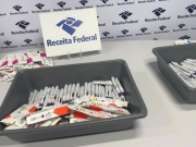 Receita Federal apreende 249 canetas de Mounjaro no Aeroporto do Recife