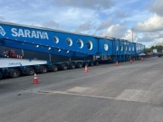 Novo transformador gigante começa a ser transportado de Pernambuco para a Paraíba