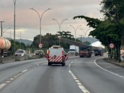 BR-101 sofrerá bloqueio para transporte de pás eólicas no domingo