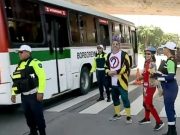 CTTU faz blitz educativa na Av. Agamenon Magalh&atilde;es