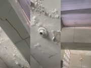 Em Olinda, m&atilde;es de alunos denunciam problemas na estrutura de uma escola municipal