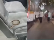 Suspeitos tentam incendiar &ocirc;nibus em Terminal de Cajueiro