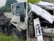 Sequ&ecirc;ncia de colis&otilde;es na BR-424 em Garanhuns deixa cinco feridos 