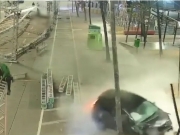 Motorista que matou trabalhador atropelado foi filmado consumindo vinho hora antes