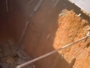 Piso de p&aacute;tio escolar desaba e deixa estudante ferida no Cabo