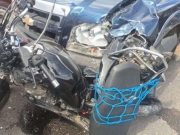 Motociclista de aplicativo morre ao cair de viaduto ap&oacute;s engavetamento na BR-232