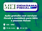 Ufal promove a&ccedil;&atilde;o gratuita para abertura de MEI, declara&ccedil;&atilde;o de IRRF e mais