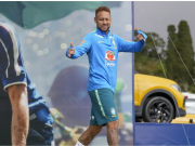 Neymar n&atilde;o viaja com sele&ccedil;&atilde;o para Cleveland; segue em tratamento