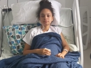 Família de jovem atacada por tubarão em Boa Viagem lança vaquinha para custear tratamento