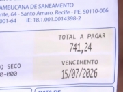 Moradores de Cajueiro Seco são surpreendidos com cobrança de 100% na conta de água