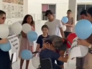 Menino que teve perna amputada, depois de ataque de tubar&atilde;o, tem alta hospitalar