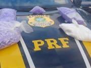 Passageiro de van &eacute; detido por suspeita de tr&aacute;fico de drogas em Salgueiro