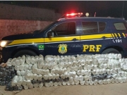 Motorista tenta fugir da PRF e &eacute; detido com 153 kg de maconha em Juazeiro