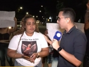 Familiares fazem terceiro protesto por justiça pela morte de Aílton
