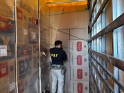 PRF apreende carga de cigarros avaliada em R$ 1 milhão em São Caetano