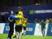 Brasil vence Costa Rica e vai à final da Copa América de futebol de cegos